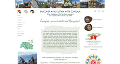 Desktop Screenshot of ecotour.kg